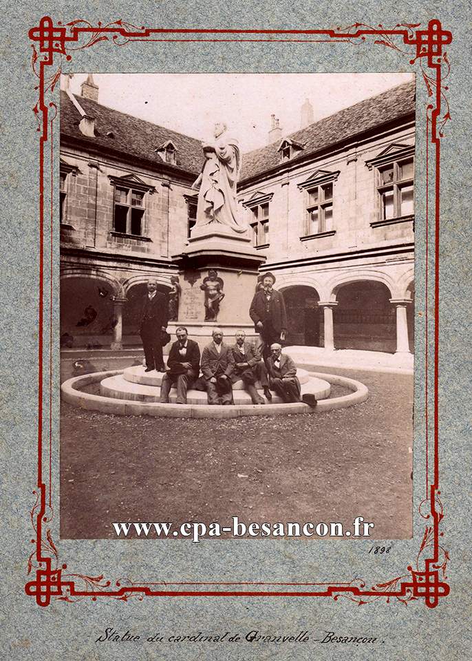 Statue du cardinal de Granvelle - Besançon - 1898